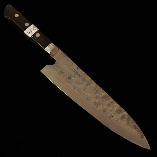 Teruyasu Fujiwara's legendary Shiragami No. 1 Gyuto knife with finger-cutting edge (195mm)