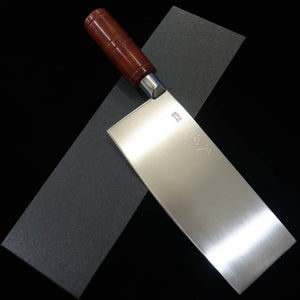 MIURA Faca Chinesa SK Aço Inox Laminado No.500GC Cabo de Compensado Marrom (205mm)