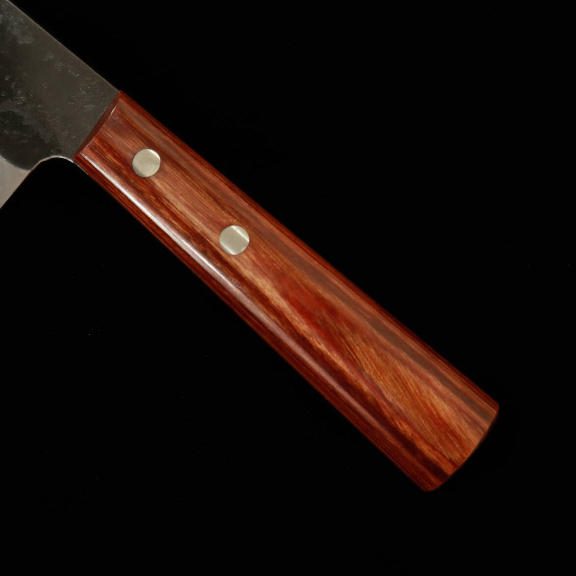 三輪刃物 MIWAHAMONO 菜切三徳型 青紙1号 ステンレス割込 割柄 （165mm）