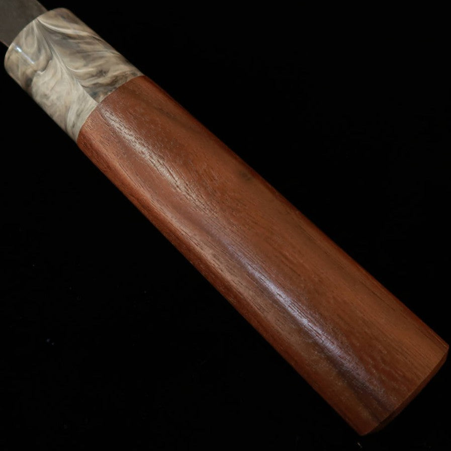Cuchillo Miwahamono MIWAHAMONO tipo bunka para verduras, acero Aogami #1, mango de castaño (170 mm)