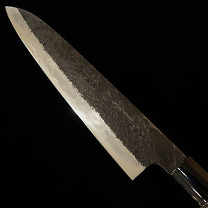 Sujihiki MIWA Aogami no.1 mango de madera de castaño (210mm)