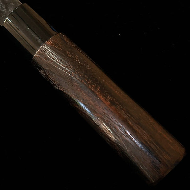 Miwa Hamono Sujihiki (boning knife) - Aogami No. 1 steel, roasted chestnut wood handle (210mm)