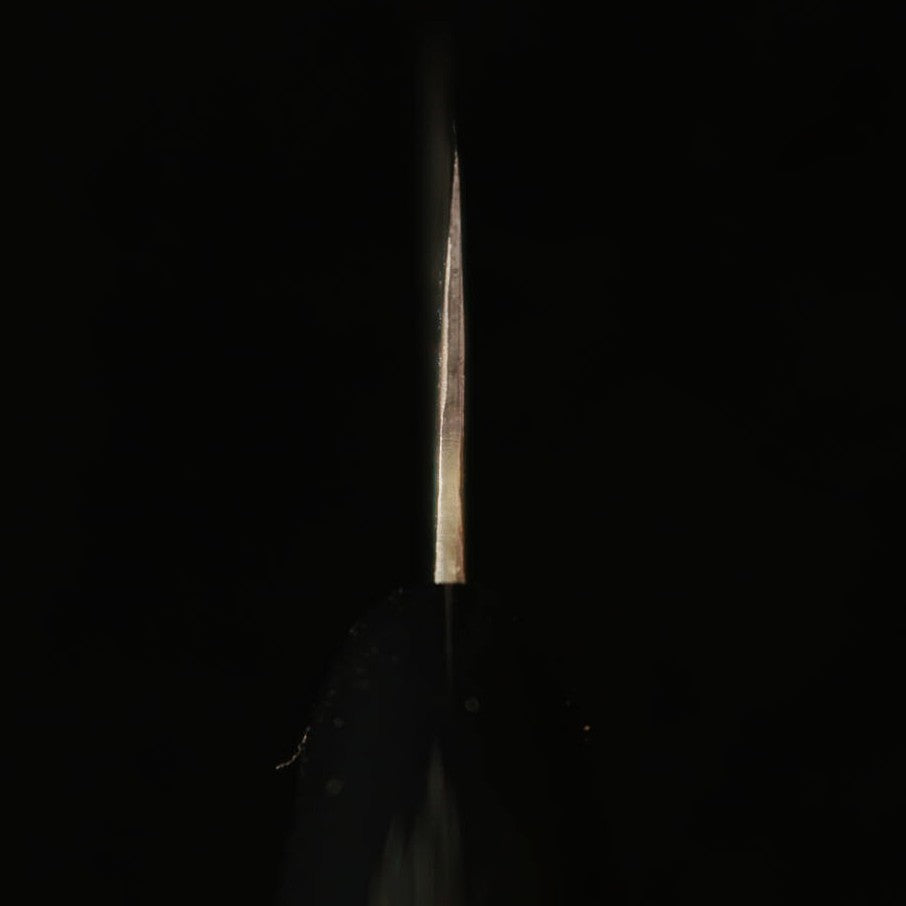 Miwa Hamono Sujihiki (boning knife) - Aogami No. 1 steel, roasted chestnut wood handle (210mm)