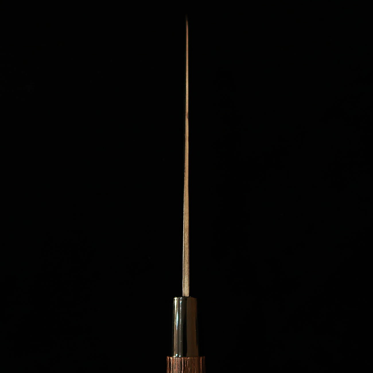 Miwa Hamono Gyuto Aogami No. 1, Burnt Chestnut Handle (210mm)