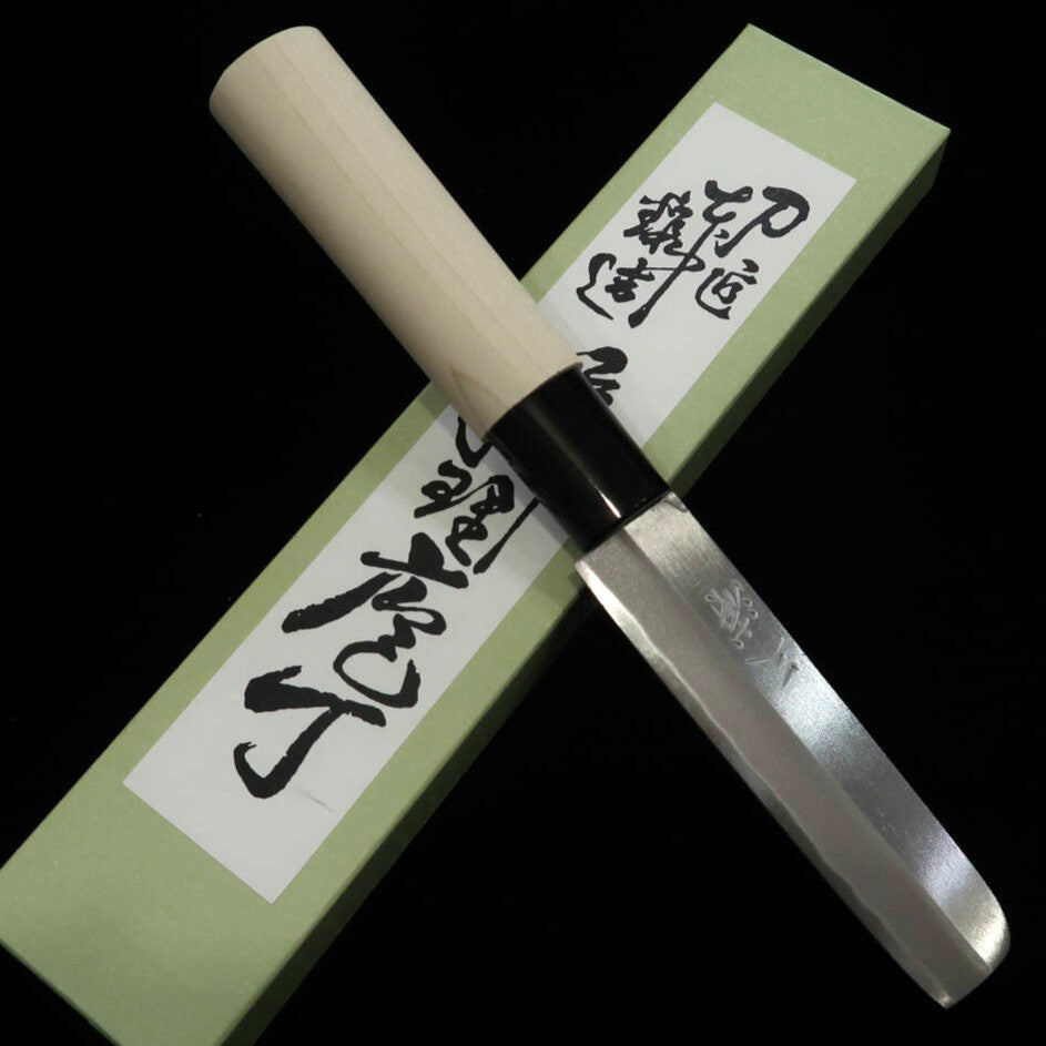 MIURA Nagoya style eel slicer with Magnolia handle (105mm)