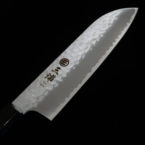 MIURA Santoku VG-10 Martelada Cabo de Teca (165mm)