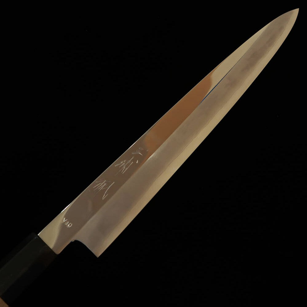 Miura Obidama Yanagiba, VG10 Mirror Finish, with an Octagonal Magnolia Handle (270/300mm)