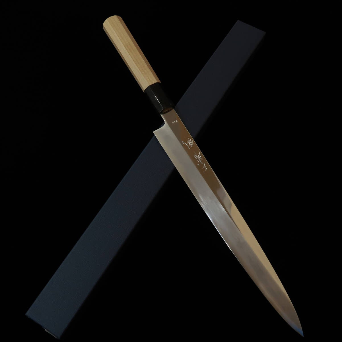 Miura Obidama Yanagiba, VG10 Mirror Finish, with an Octagonal Magnolia Handle (270/300mm)