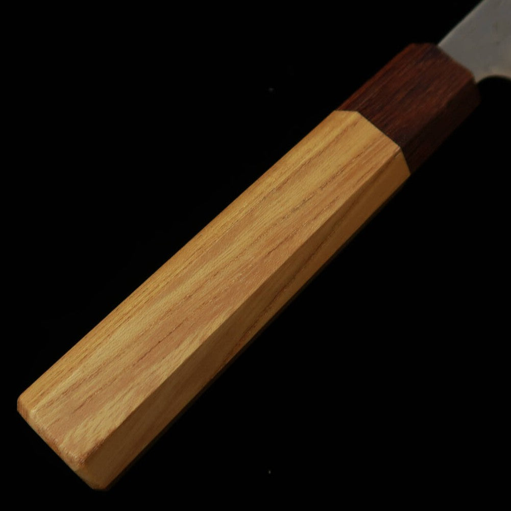 Miura Nakiri (Vegetable Knife), Swedish Steel, Damascus Steel with Keyaki Handle (165mm)