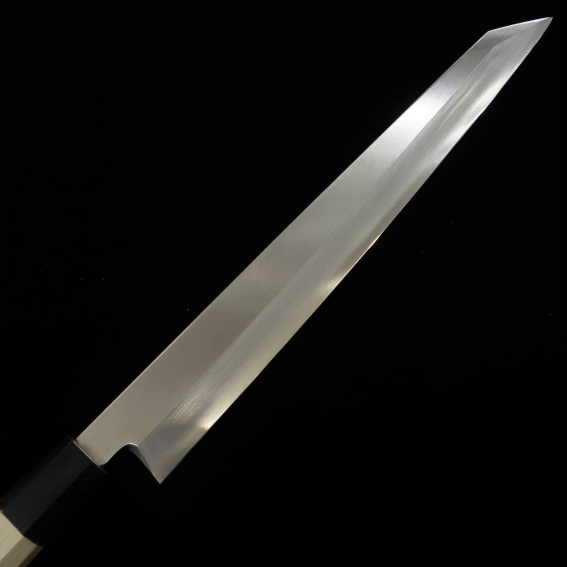 Kiritsuke Yanagiba MIURA Inox Ginsan Cabo Octogonal em Magnolia (270/300mm)