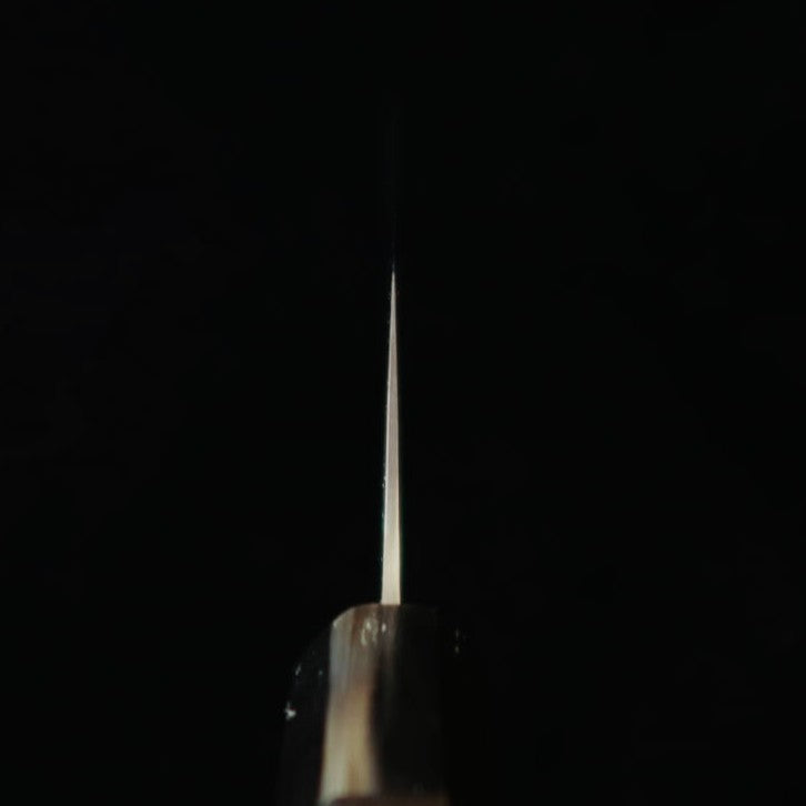 Miura Chef's Knife ZA18 Damascus with Ebony Octagonal Handle (210mm)