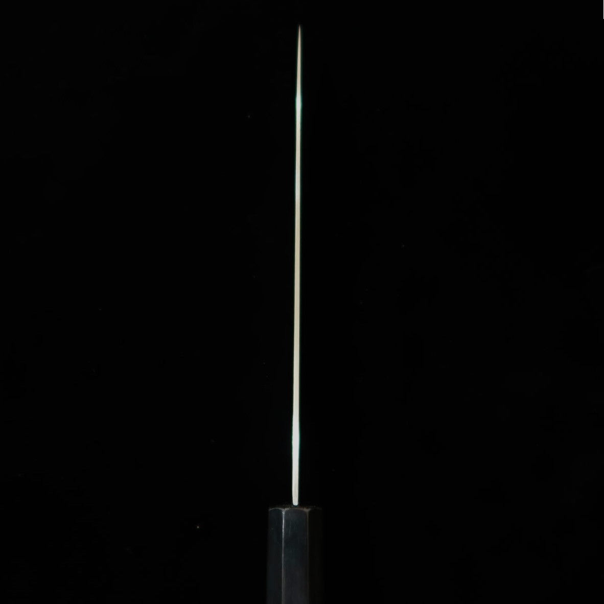 Miura Petty Knife ZA18 Damascus with Ebony Octagonal Handle (150mm)