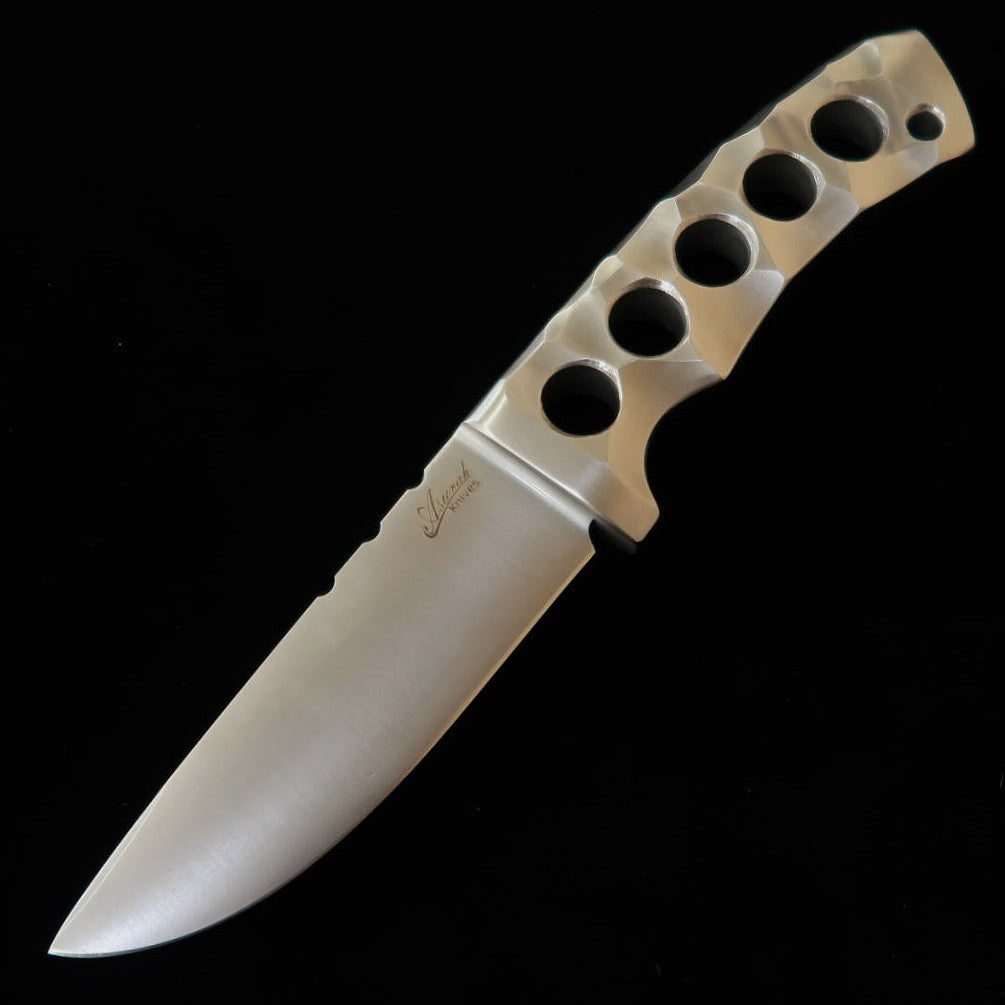 Asurah Knives × MiuraKnives – Couteau collaboratif TOUGHNESS MAX - regular2 - finition satinée