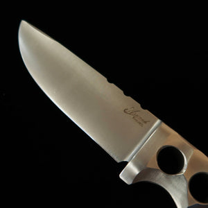 Cuchillo colaborativo Asurah Knives × MiuraKnives TOUGHNESS MAX - regular2 - satinado