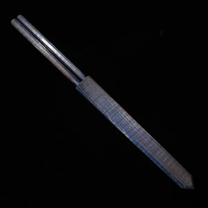 三浦 MIURA 盛箸 藍色スタビライズウッド柄 鞘付き （150/180mm）