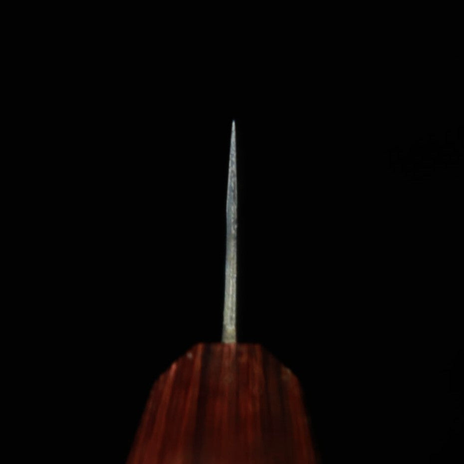 MIURA Funeyuki White Paper No. 2 Black Finish Keyaki Handle (155mm)