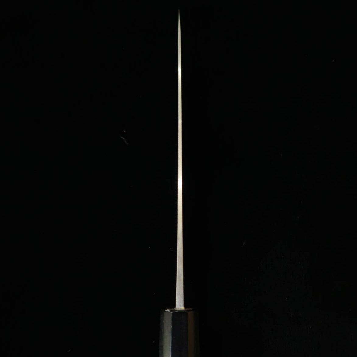 Miura MIURA Aji-kiri Aogami #1 Kurouchi Cabo octogonal em magnólia (145 mm)