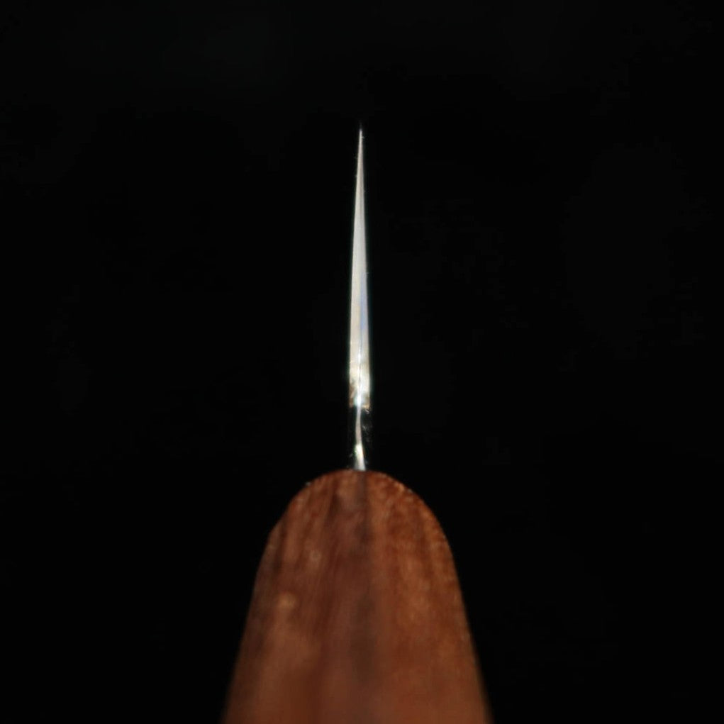 Kagekiyo KAGEKIYO Gyuto japonais, acier Gin-san No.3, manche en noyer à rayures verticales (270 mm)