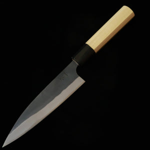 Miura MIURA Aji-kiri Aogami #1 Kurouchi Cabo octogonal em magnólia (145 mm)