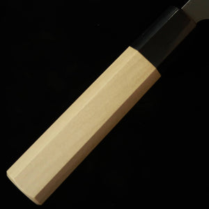 Miura MIURA Aji-kiri Aogami #1 Kurouchi Cabo octogonal em magnólia (145 mm)