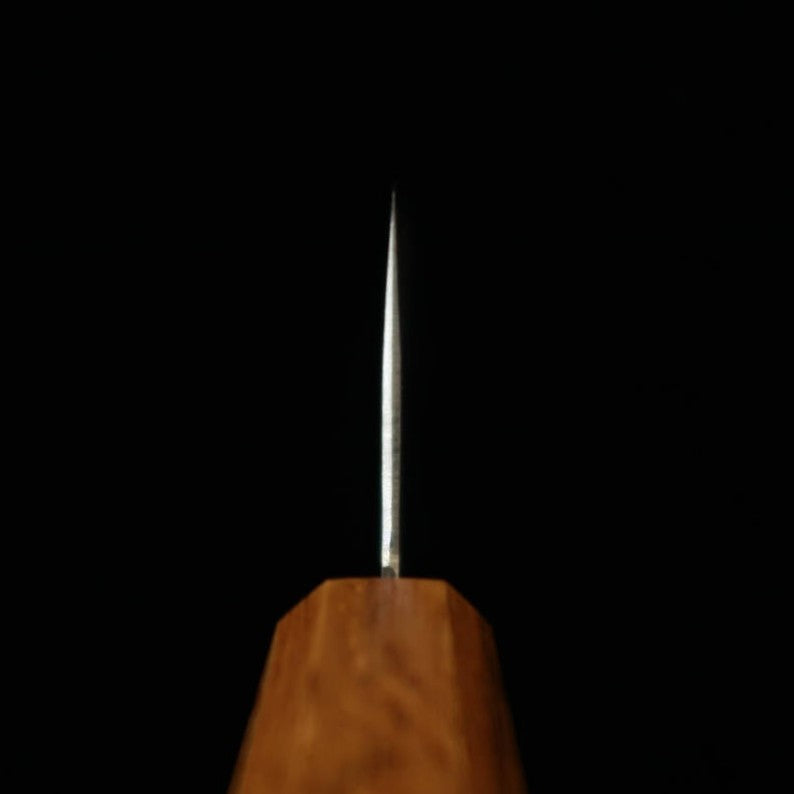 MIURA Santoku Sairyu VG10 cabo octogonal de madeira de carvalho (165mm)