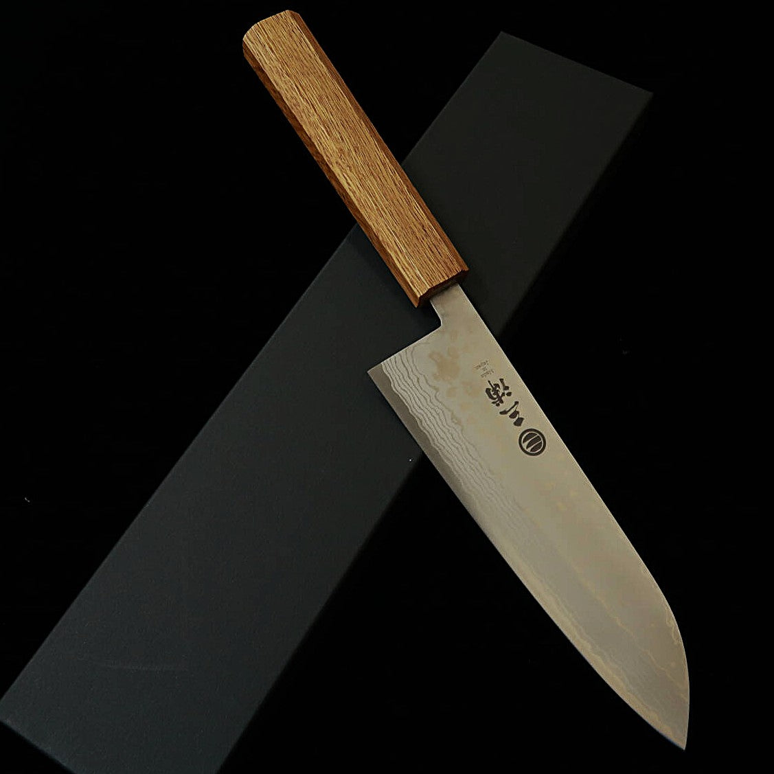 Miura Santoku Ayagawa VG10 Oak Octagonal Handle (165mm)