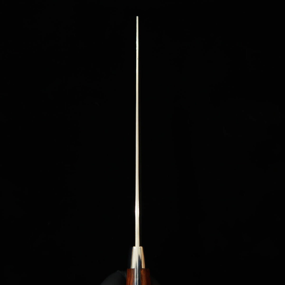 SAJI TAKESHI Nakiri R2 Damasco escurecido cabo de ironwood (180mm)