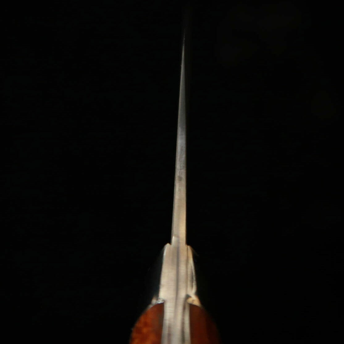 SAJI TAKESHI Nakiri R2 Damasco escurecido cabo de ironwood (180mm)
