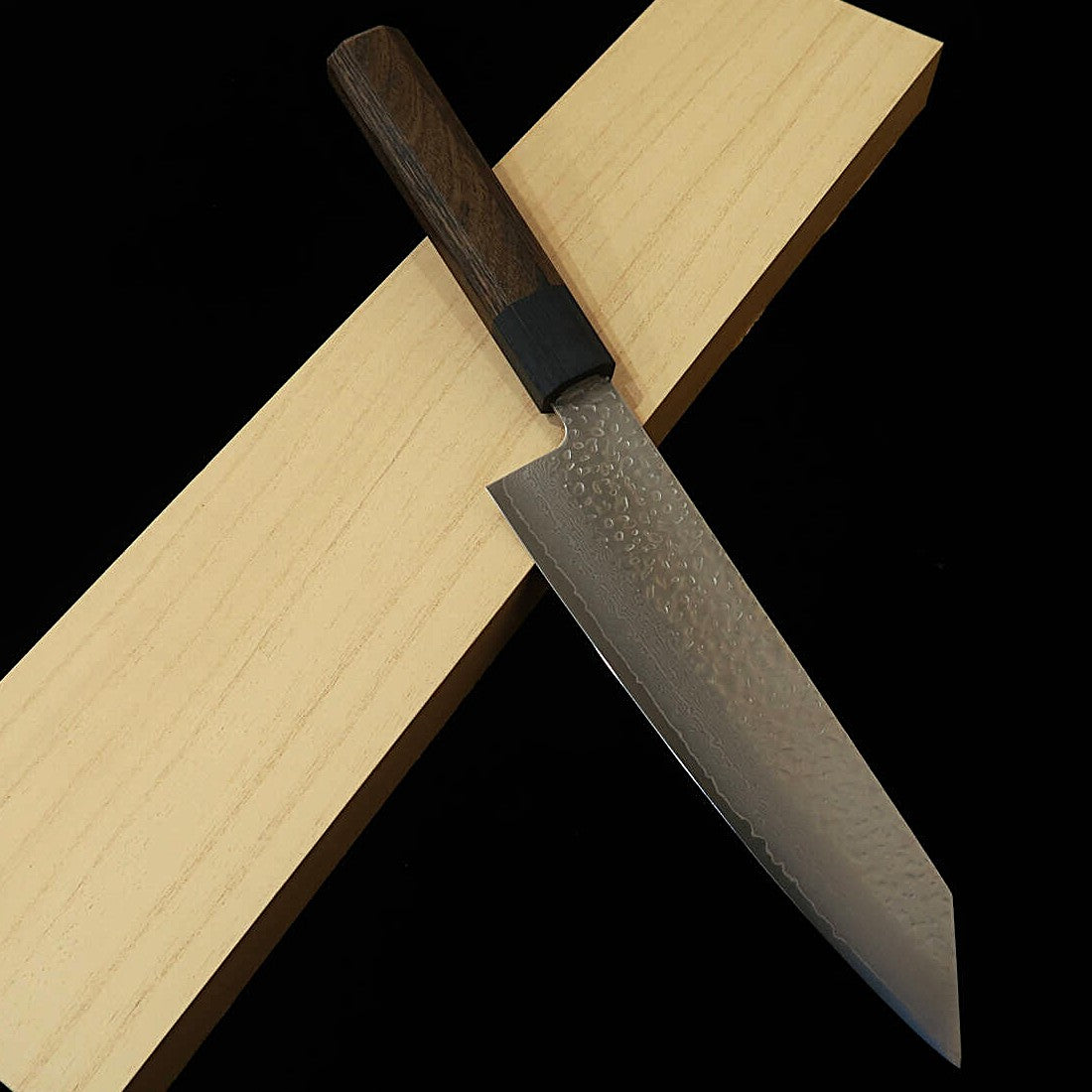 Miura VG-10 Damascus Bunka with Laminated Reinforced Wood Handle (190mm)