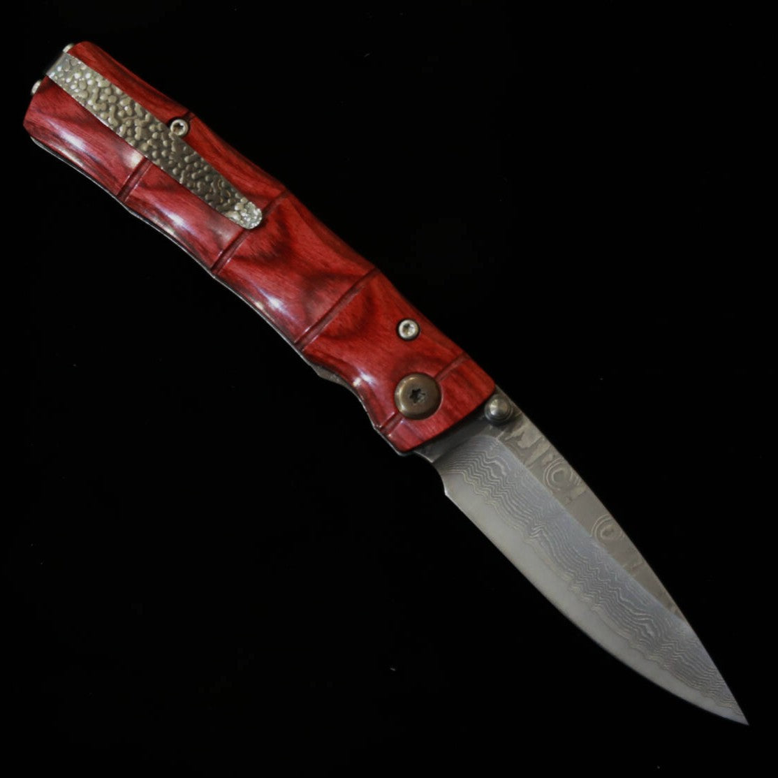 MCUSTA Emcusta “Take”, mango de stamina wood, damasco, MC-75D (71 mm)