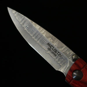 MCUSTA Emcusta “Take”, mango de stamina wood, damasco, MC-75D (71 mm)