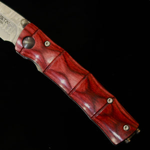 MCUSTA Emcusta “Take”, mango de stamina wood, damasco, MC-75D (71 mm)
