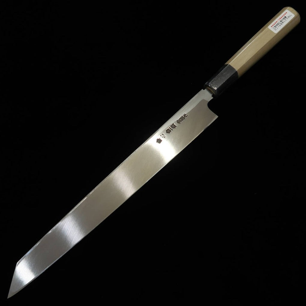 Yanagiba SUISIN Traditional Series Mirror Finish Magnolia Handle Sword-Shaped  (270mm)