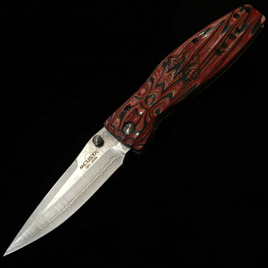 エムカスタMCUSTA 戦国 武田信玄 VG10 フォールディングナイフ MC-0187D (94mm)
