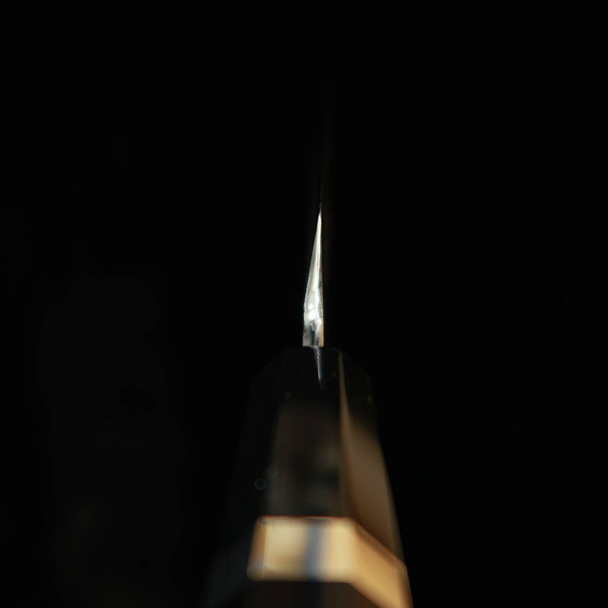 三浦頂MIURA Itadaki 田中義一 柳刃 白紙二号 黒打ち カスタムハンドル パープル（270mm）