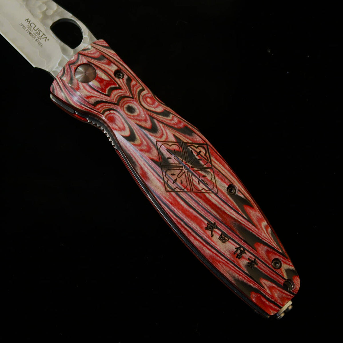 MCUSTA Emukasta Sengoku Takeda Shingen SPG2 canivete MC-0187G (94 mm)