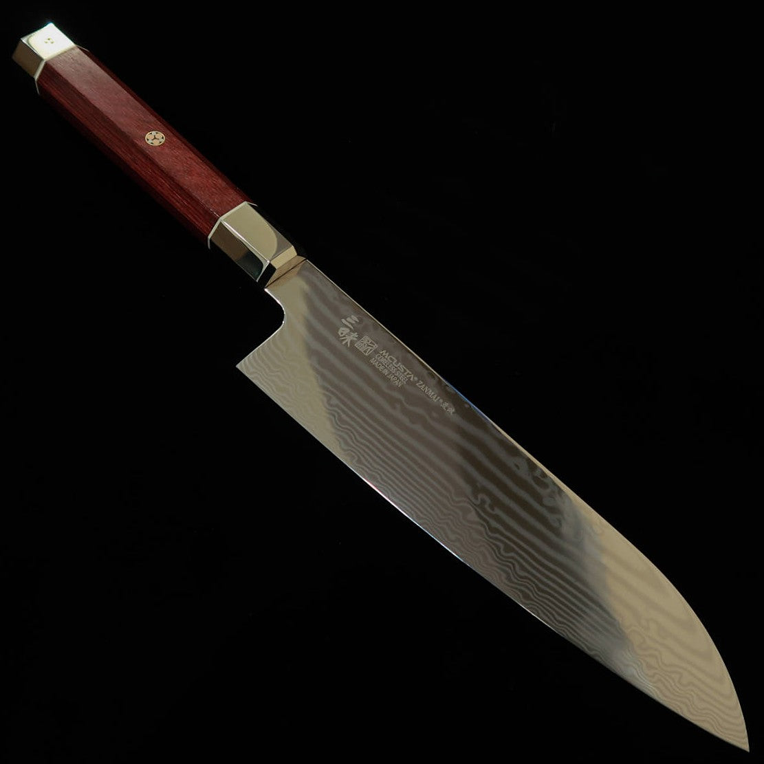 【Novo Clássico】MCUSTA ZANMAI Ultimate Aranami Santoku (180mm)
