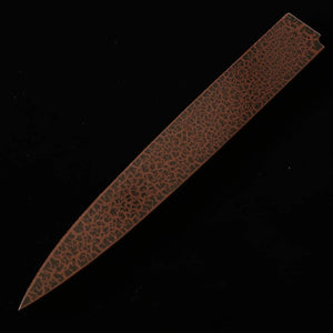 Knife Saya for Yanagiba Lacquered (Pine Bark) with Pin Hole (270/300mm)