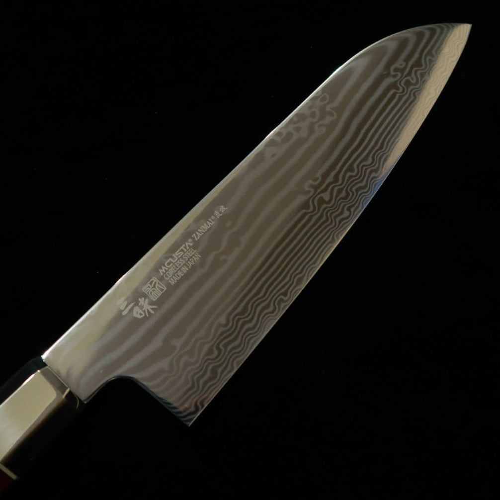 【Novo Clássico】MCUSTA ZANMAI Ultimate Aranami Santoku (180mm)