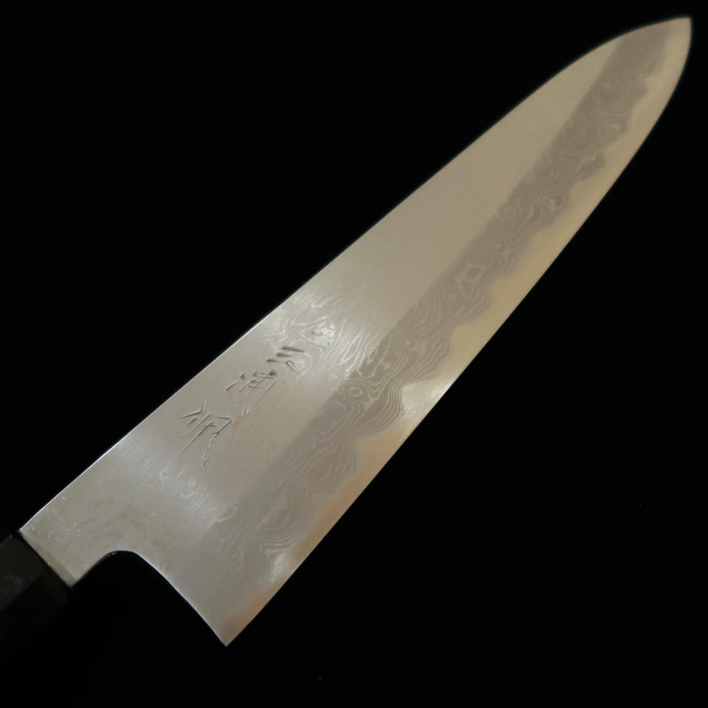 MIURAObidama – Gyuto Aogami n°1, damas, manche en fibre de carbone (210/240 mm)