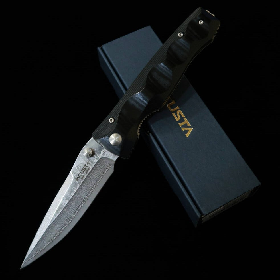 Navaja plegable MCUSTA ELITE Elite Micarta negra MC-0121D (94mm)