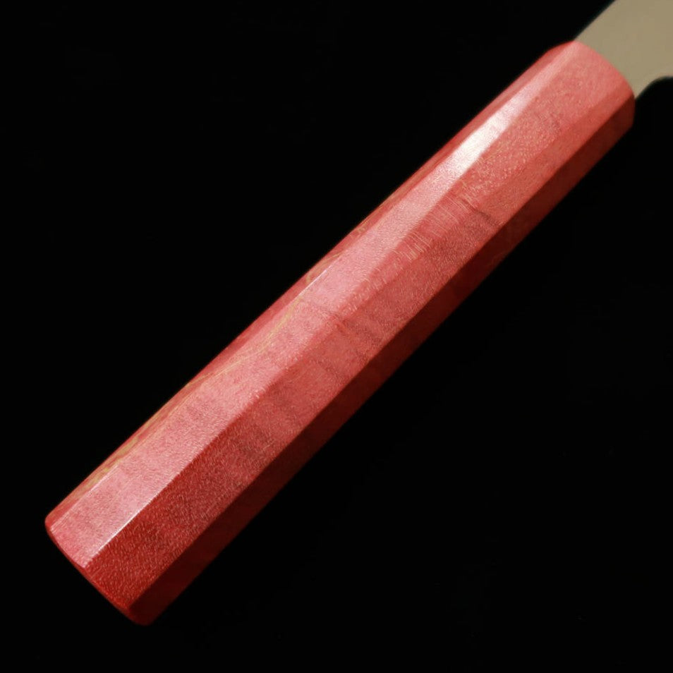 Miura MIURA Obidama Gyuto Aogami n°1 Damas, manche stabilisé rouge (210 mm)