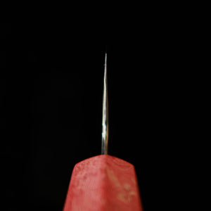 Miura MIURA Obidama Gyuto Aogami n°1 Damas, manche stabilisé rouge (210 mm)