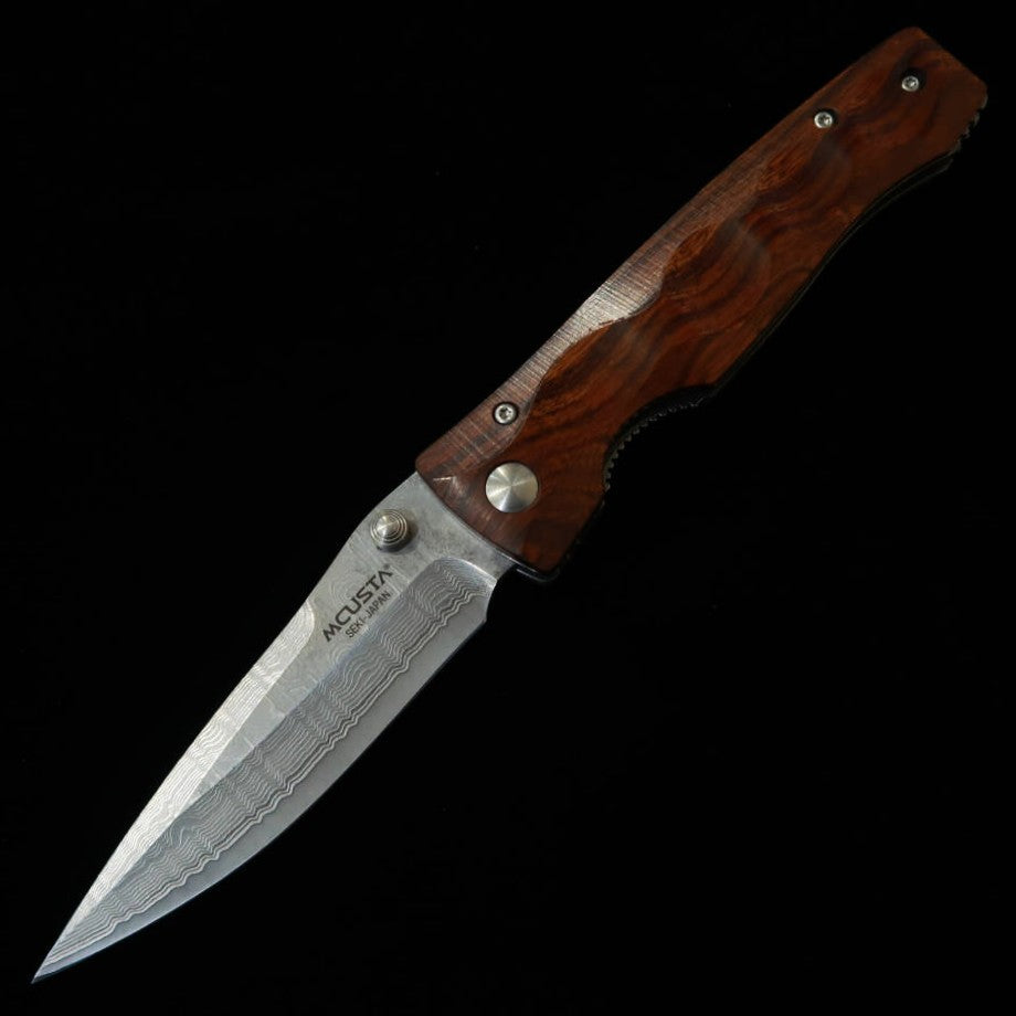 Navaja plegable MCUSTA ELITE SPG2 Madera de hierro MC-0125D (94mm)