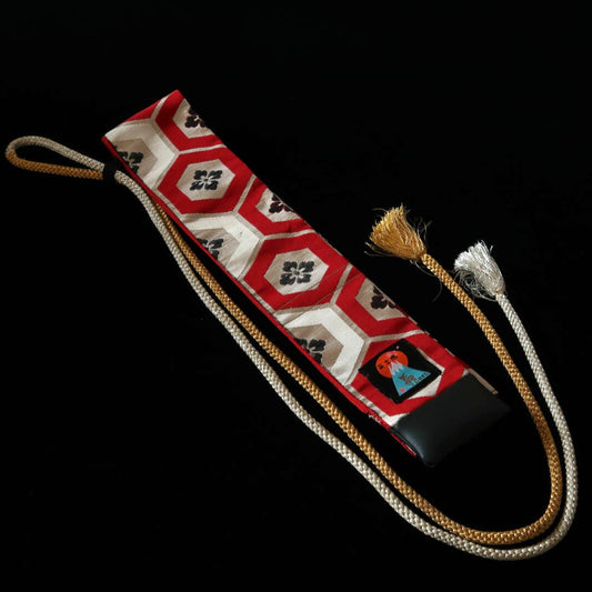 Funda enrollable para cuchillos con diseño de kimono (78×7,5 cm)