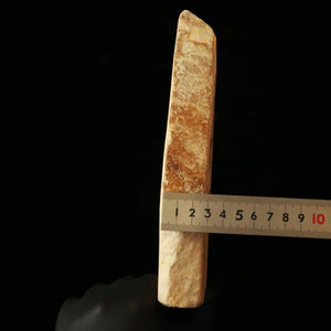 Miotsukushihime Pedra de amolar natural Iyo Meito M26 Veios de madeira 92 × 229 × 30 mm