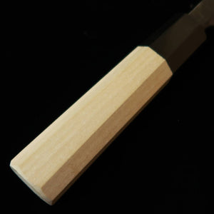 MIURA Deba Shirogami nº2 Kurouchi cabo octogonal de magnólia (135–180mm)