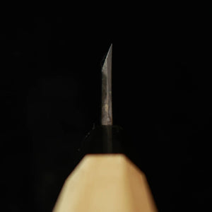 MIURA Deba Shirogami nº2 Kurouchi cabo octogonal de magnólia (135–180mm)