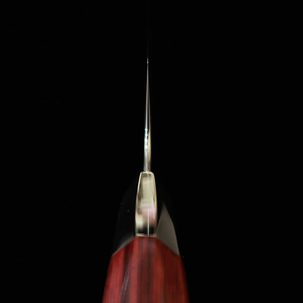 【New Standard】Zanmai MCUSTA Supreme 3 Hammered Finish Santoku Knife (180mm)