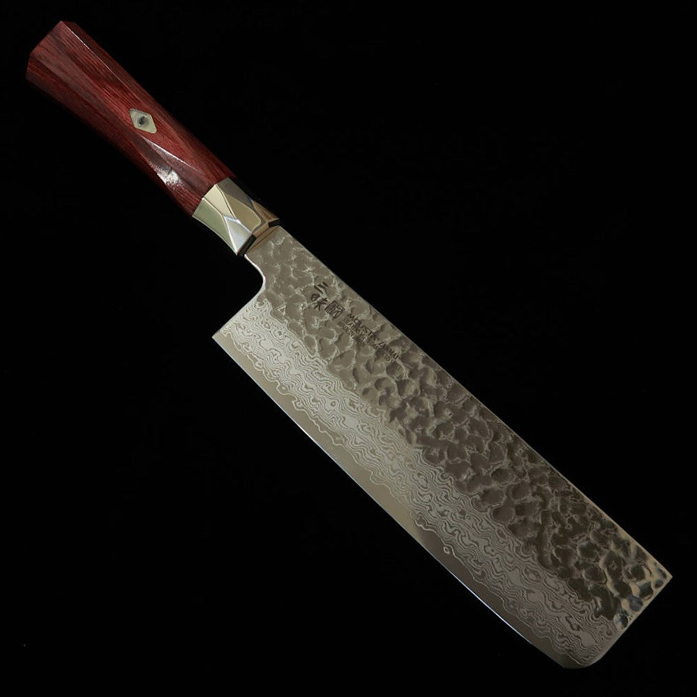【Novo Clássico】 Zanmai MCUSTA Supreme 3 Martelado Nakiri (165mm)